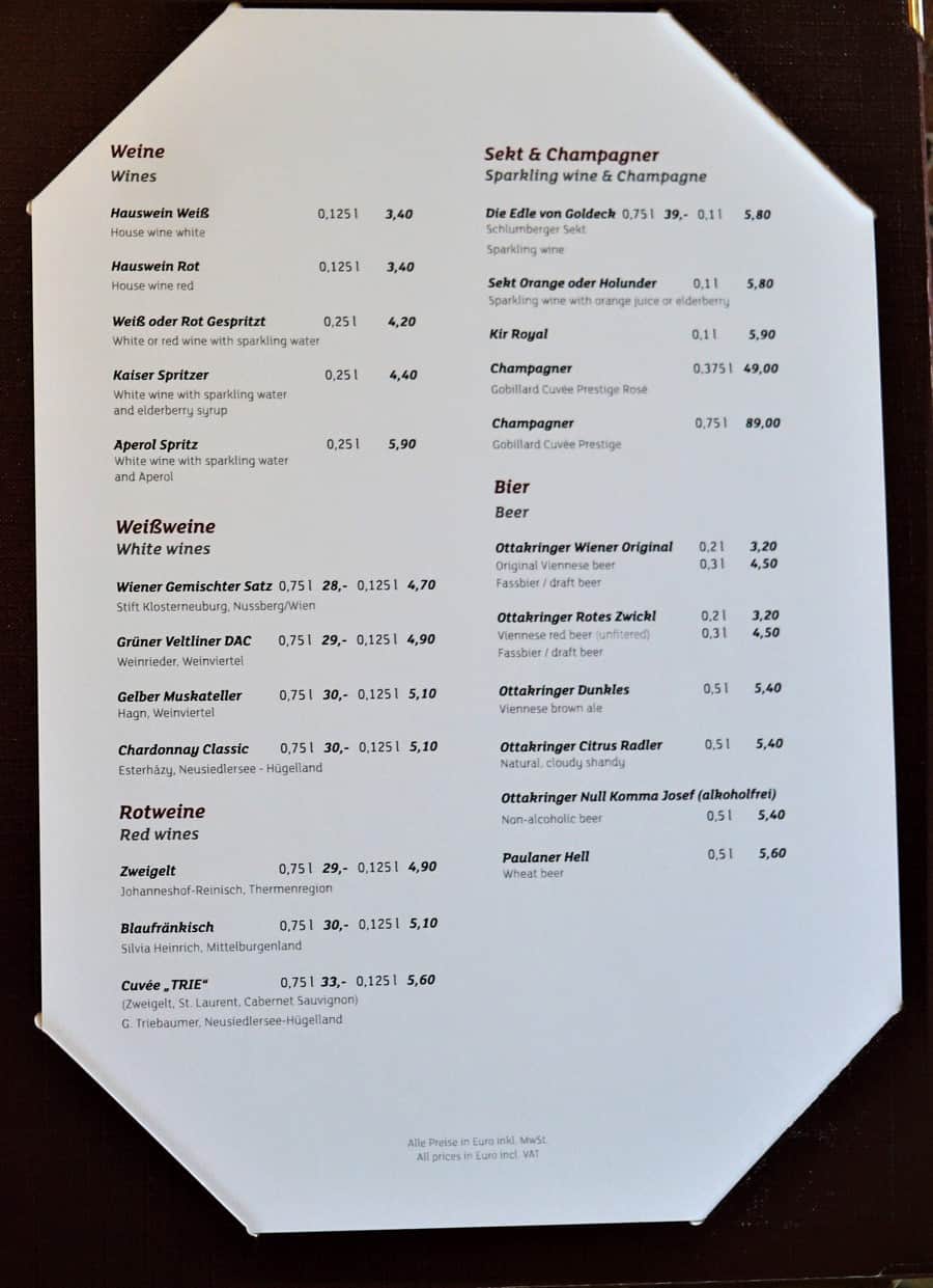 Caf Central Vienna Menu Comabeba Eu