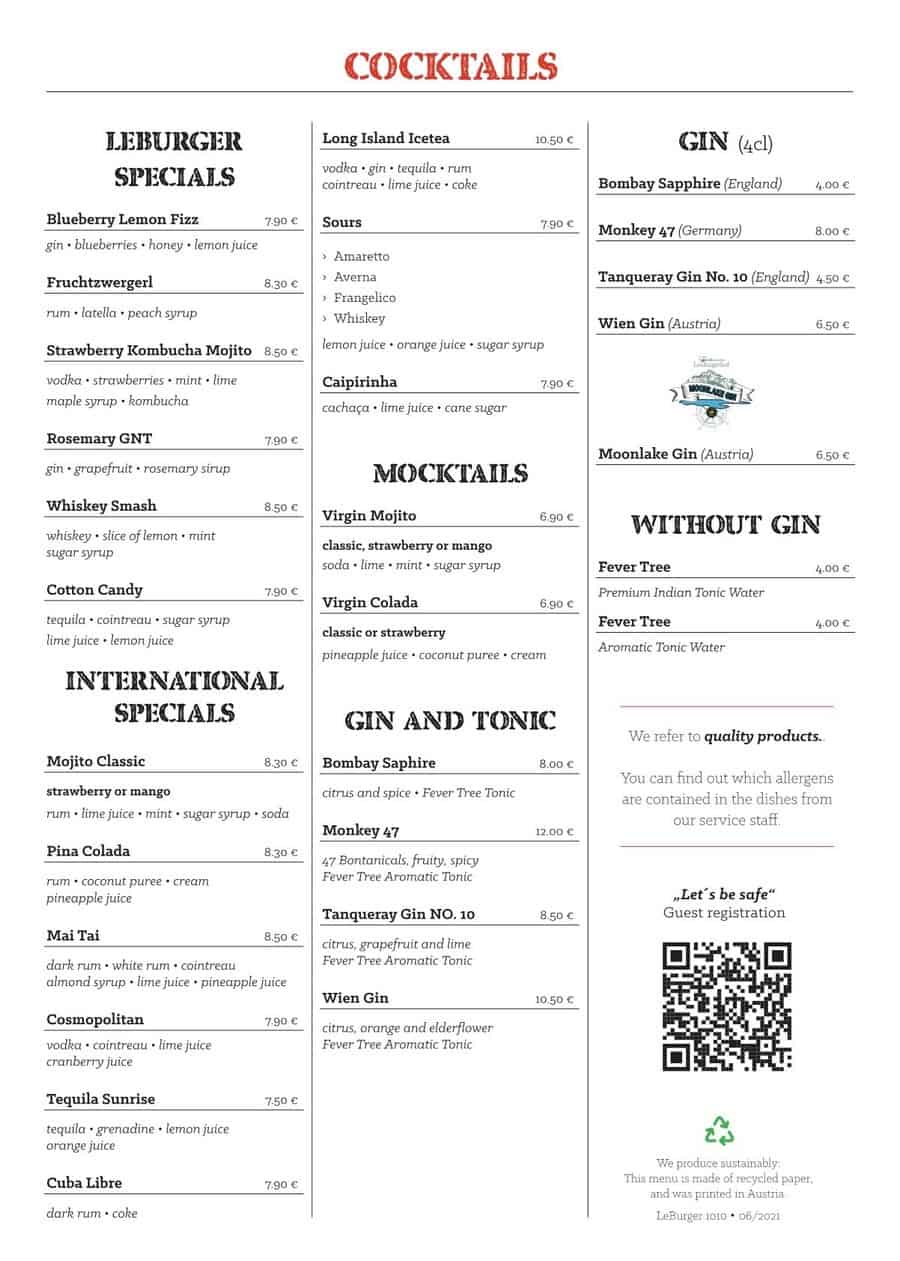 Le Burger Menu (2)