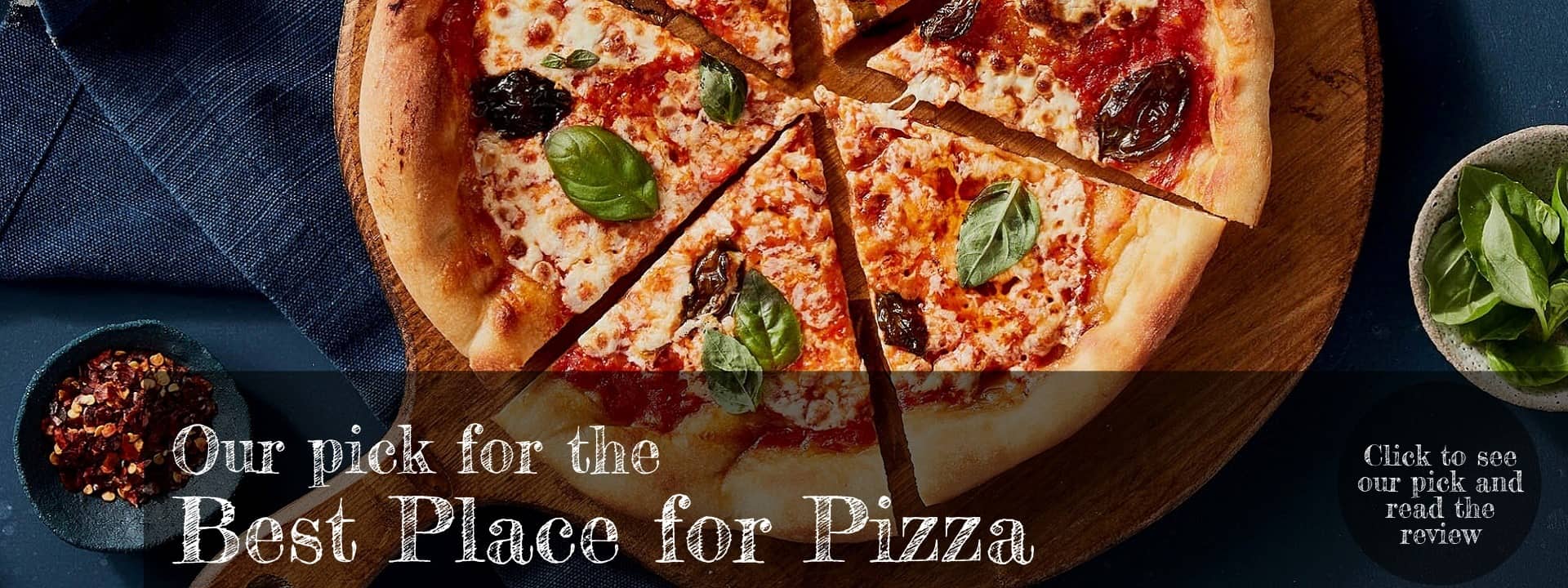 Best Pizza Resto Banner with Click