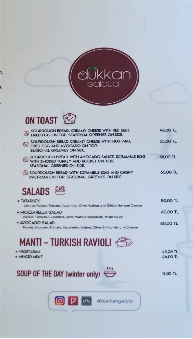 Dukkan Galata Menu (2)