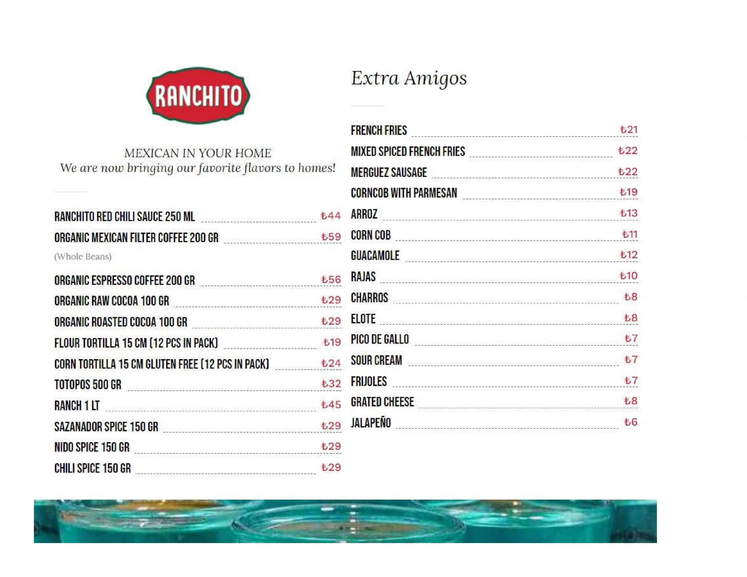 Ranchero Menu Istanbul English18