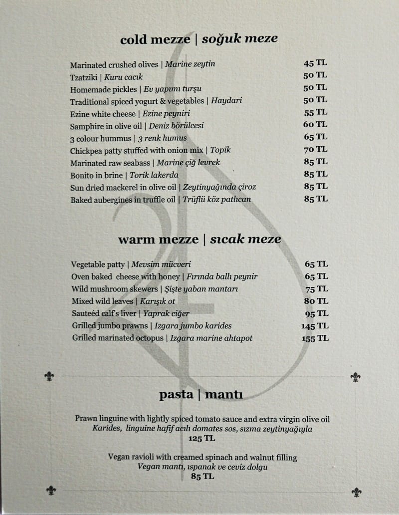 Restaurant 24 Georges Lunch and Dinner Menu (1)