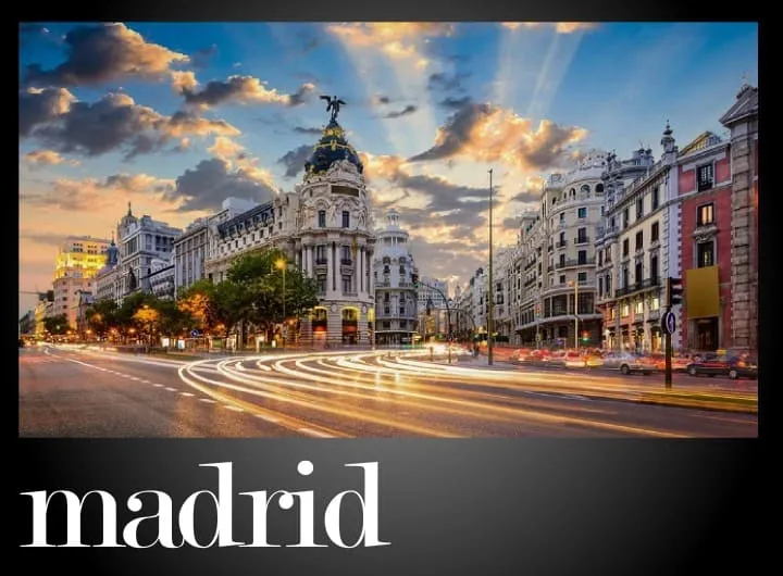 Best Restaurants in Madrid with Map