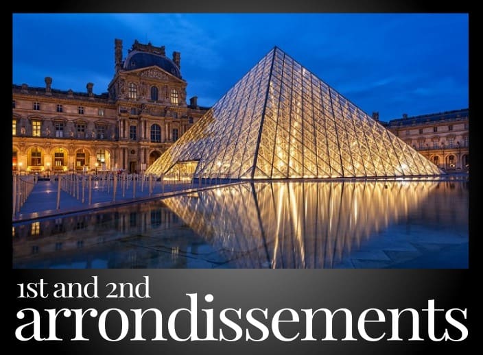 Guide to hotels, restaurants and tourist attractions in the 1st and 2nd Arrondissements of Paris