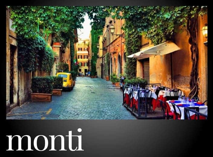 Best restaurants in the neighborhood of Monti Rome Italy