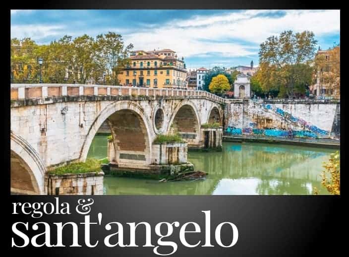 Best Restaurants in Regola and Sant'Angelo Rome