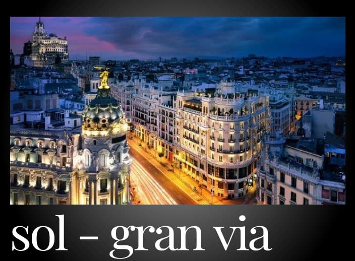 Best Restaurants in the Sol - Gran Via neighborhood of Madrid Spain