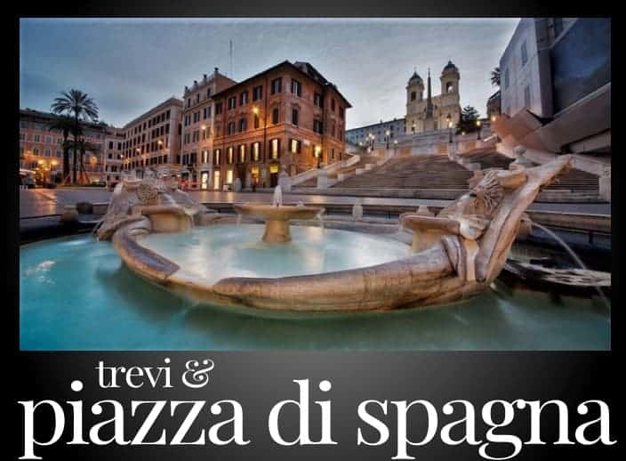 Best restaurants in the neighborhood of Trevi and Piazza di Spagna Rome Italy