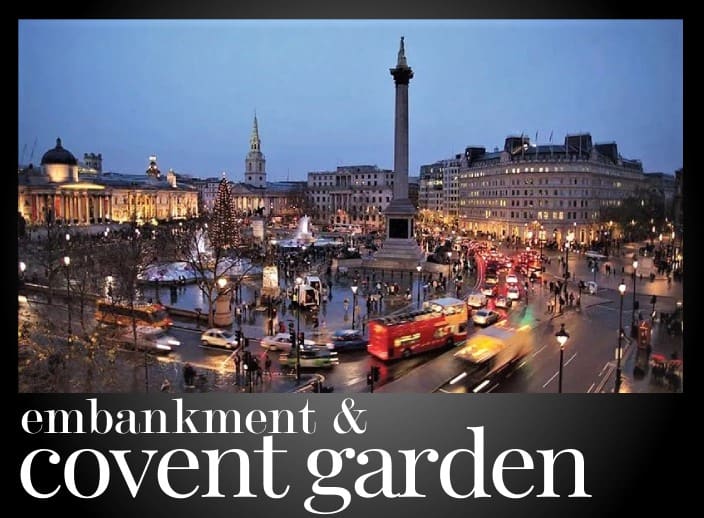 Guide to hotels, restaurants and tourist attractions in the Covent Garden neighborhood of London