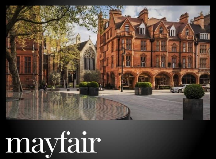 Guide to hotels, restaurants and tourist attractions in the Mayfair and St. James's neighborhoods of London