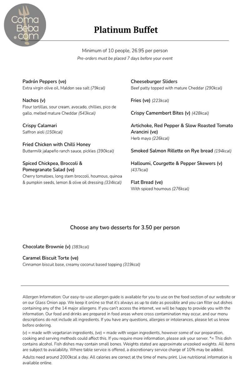 The Castle – Holland Park London Menu p6