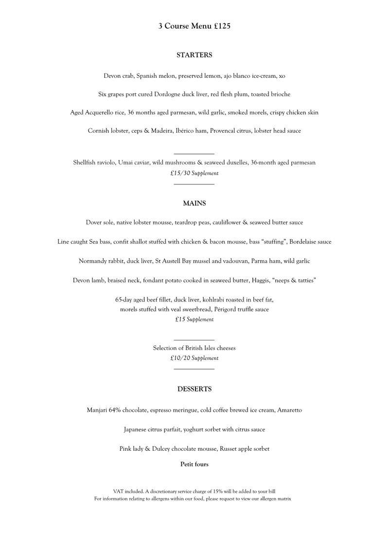 Pollen Street Social Menu p2